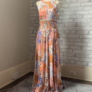 🫦✨STUNNER✨🫦Petal & Pup Newell dress. Orange. Medium
